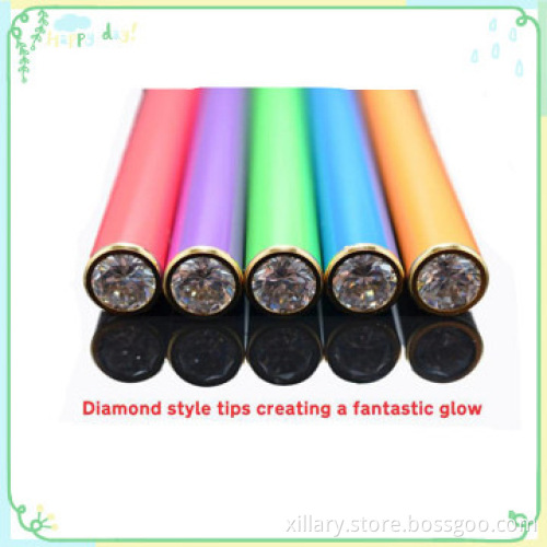 500 puffs colored smoke pure vapor e smoking disposable e shisha pen